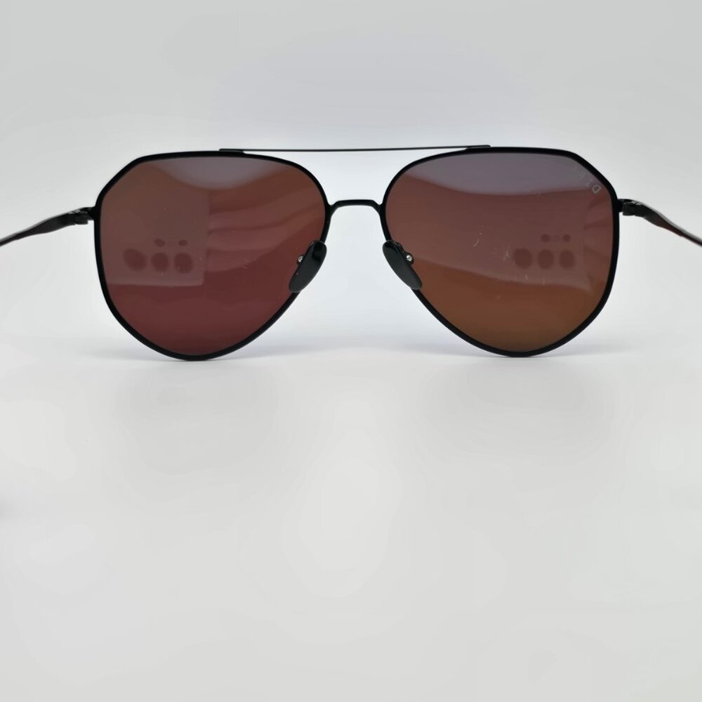 Diff Eyewear Dash Black Frame Polarized Blue Mirr… - image 8